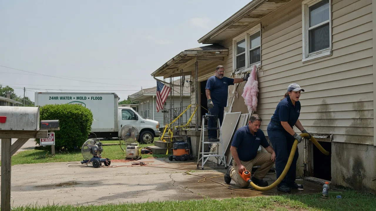 Water Damage Repair in Paoli, OK near me